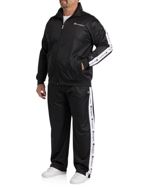 Champion Tricot Track Jacket In Black