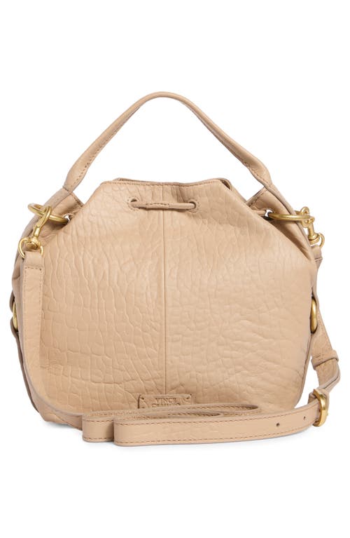 Vince Camuto Pippa Leather Bucket Bag In Brown