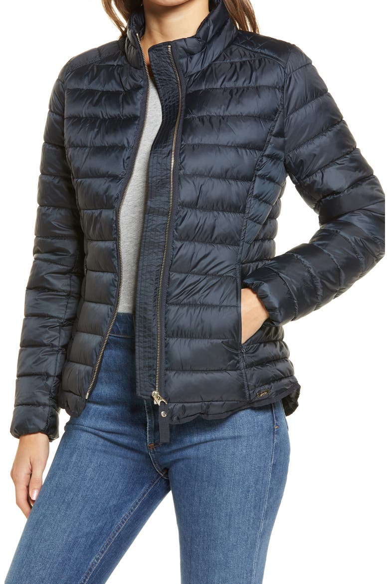 Canterbury Puffer Jacket, Main, color, NAVY
