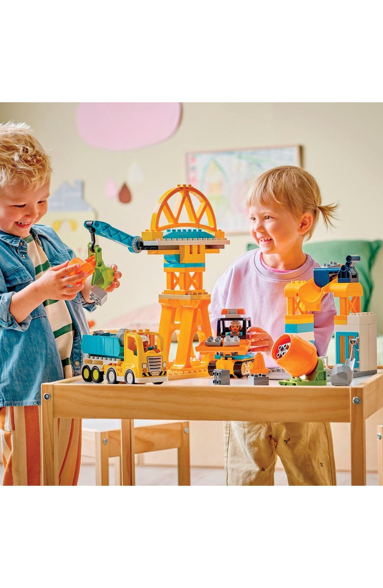 LEGO <sup>®</sup> DUPLO<sup>®</sup> 3-In-1 Construction Site and Vehicles - 10476, Alternate, color, Multicolored