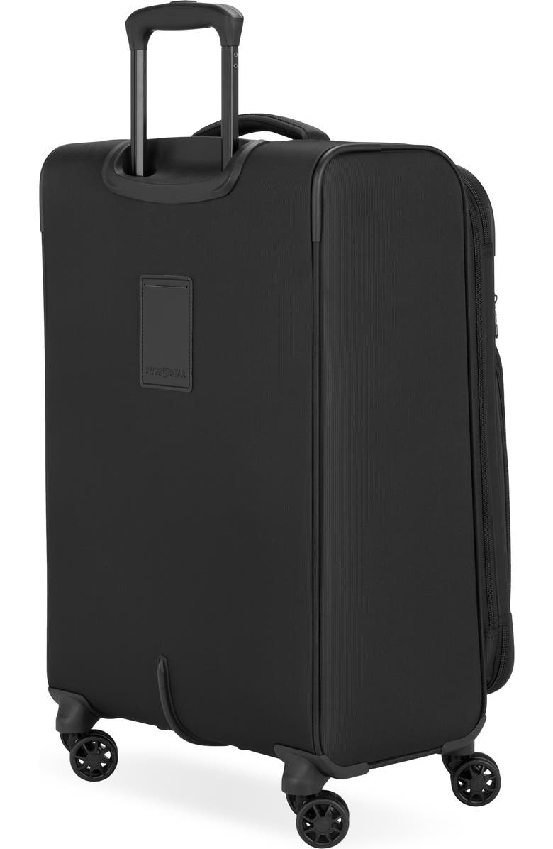 SWISSGEAR 24-Inch Softside Spinner Luggage, Alternate, color, Black