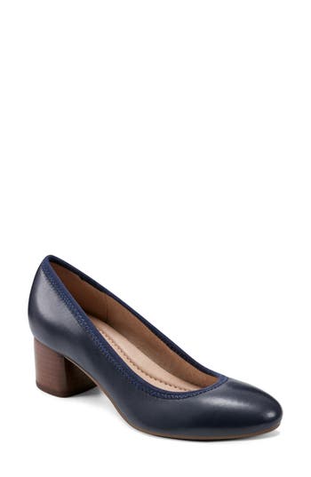 Earth Women's Rellia Block Heel Ballet Pumps
