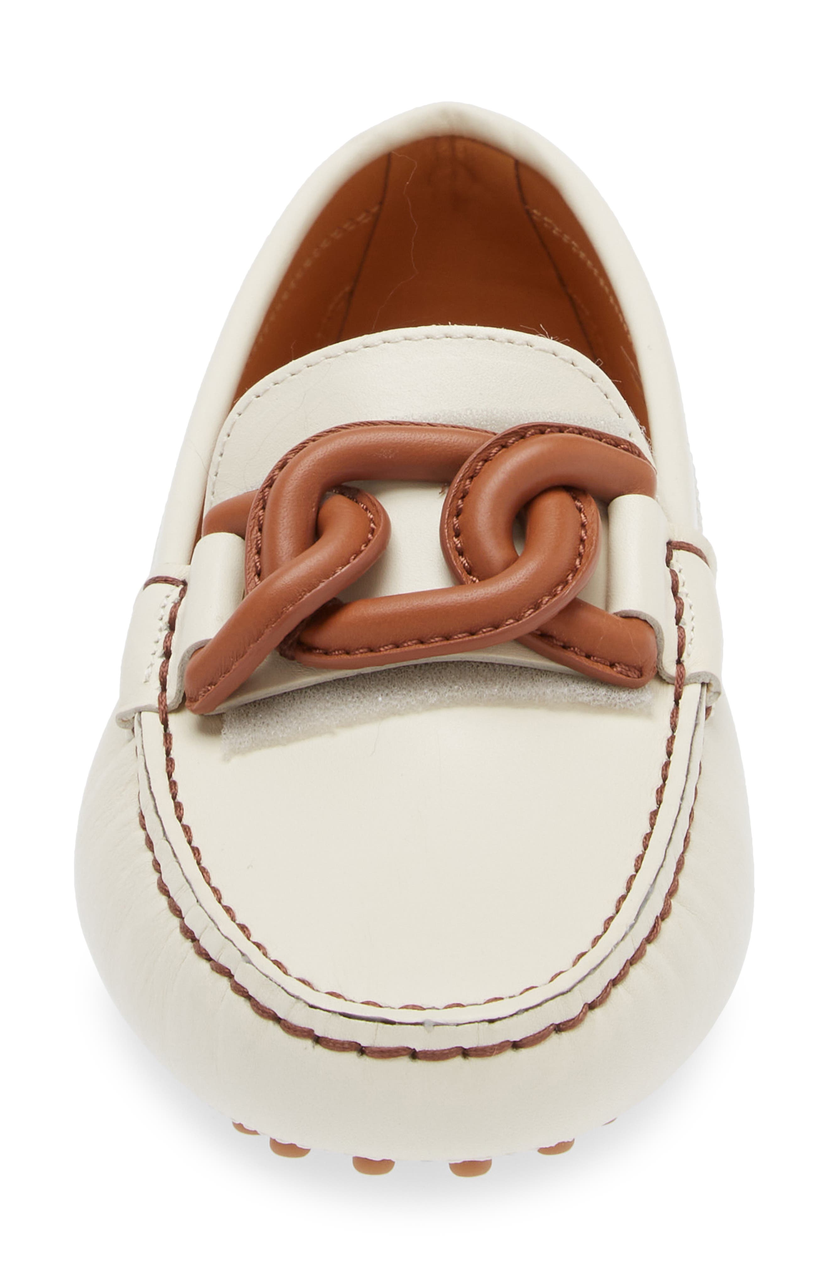 Tod's Gommini Catena Driving Shoe, Alternate, color, 
