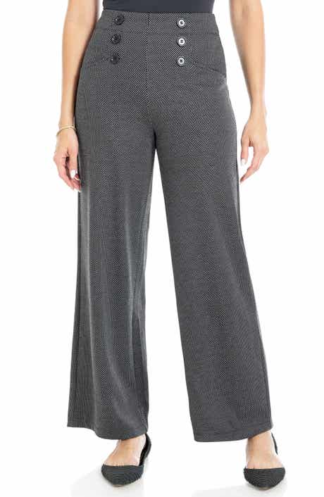 MAX STUDIO Sailor High Waist Wide Leg Pants