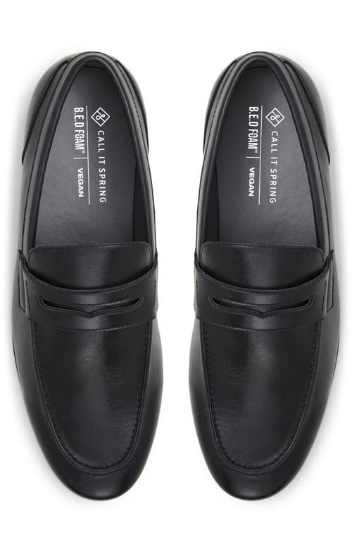 Call It Spring Men's Starling Driving Loafers In Black