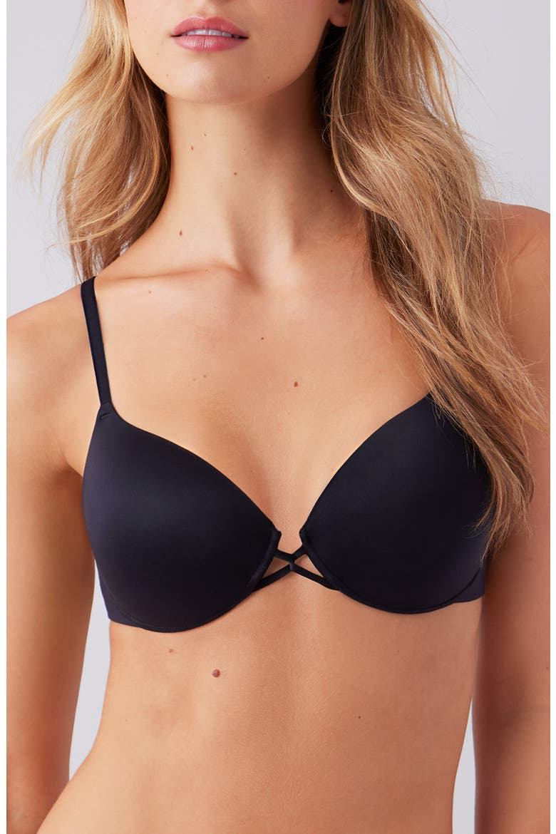 Undercover Plunge T-Shirt Bra, Main, color, NIGHT