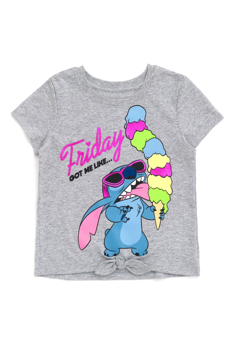 Lilo & Stitch 3-Pack T-Shirts, Alternate, color, Gray / Blue