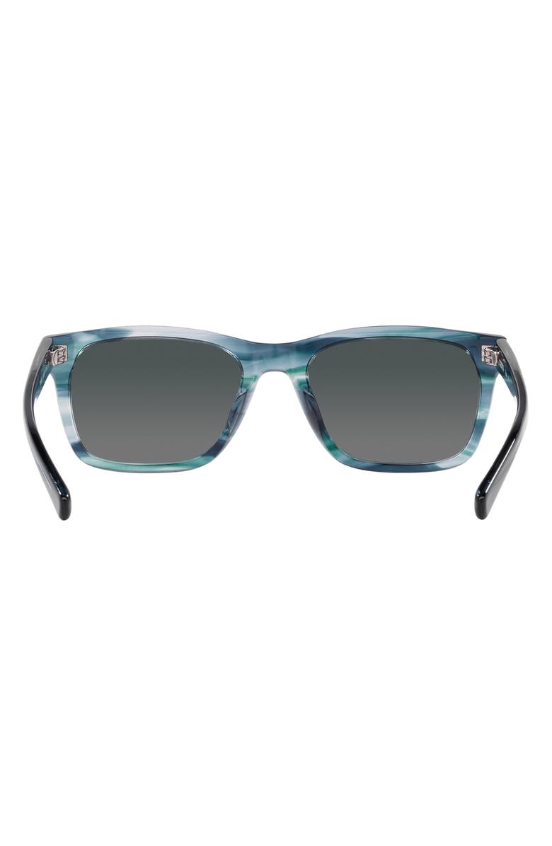 Costa Del Mar Tybee 55mm Gradient Polarized Rectangle Sunglasses, Alternate, color, 