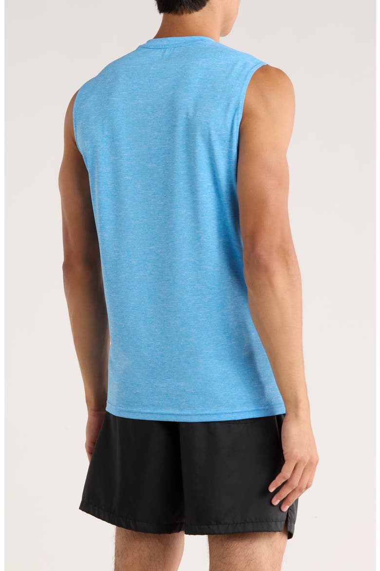 Sleeveless Hydroguard Dri-FIT UPF 50+ Top, Alternate, color, UNIVERSITY BLUE