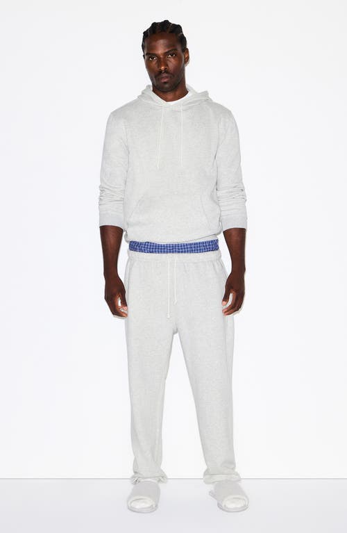 Skims Fleece Lounge Relaxed Joggers In Gray