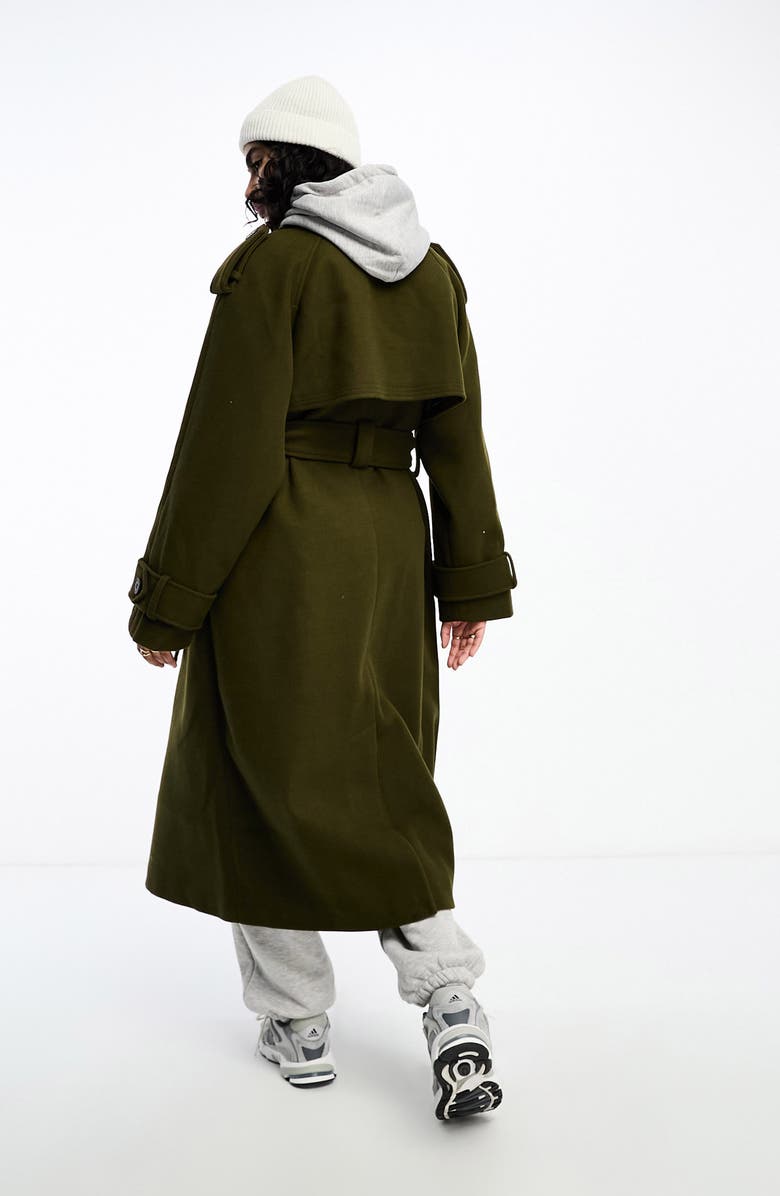 ASOS DESIGN Formal Trench Coat, Alternate, color,