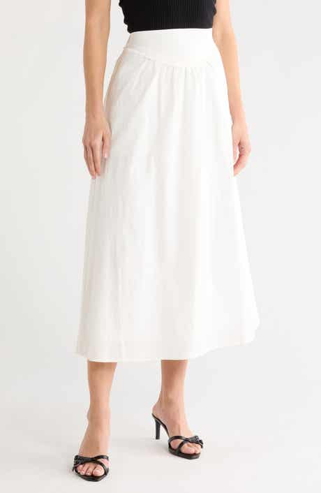 Joie Drop Waist A-Line Skirt