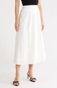 Joie Drop Waist A-Line Skirt