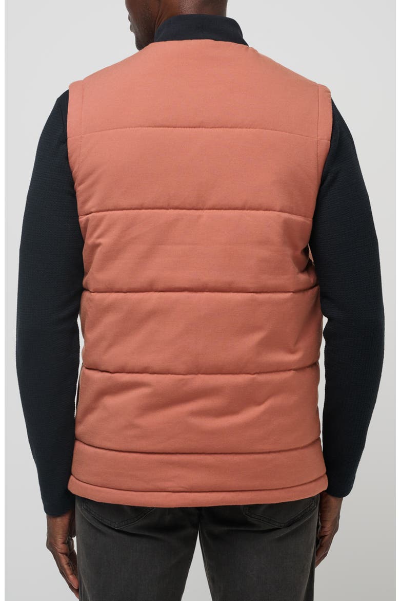 Climate Drop Quilted Vest, Alternate, color, HEATHER COPPER
