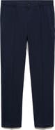 MANGO Check Slim Fit Pants