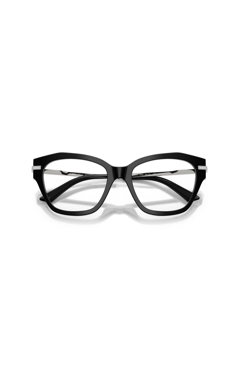 Jimmy Choo 54mm Cat Eye optical glasses, Alternate, color, Black