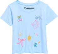Prince Peter Kids' All the Things Cotton Oversize Crop Graphic T-Shirt