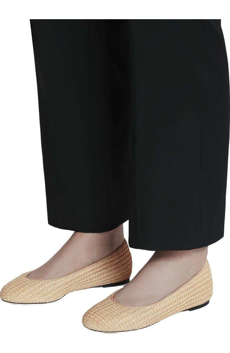 Lanvin Raffia Ballerina, Alternate, color,