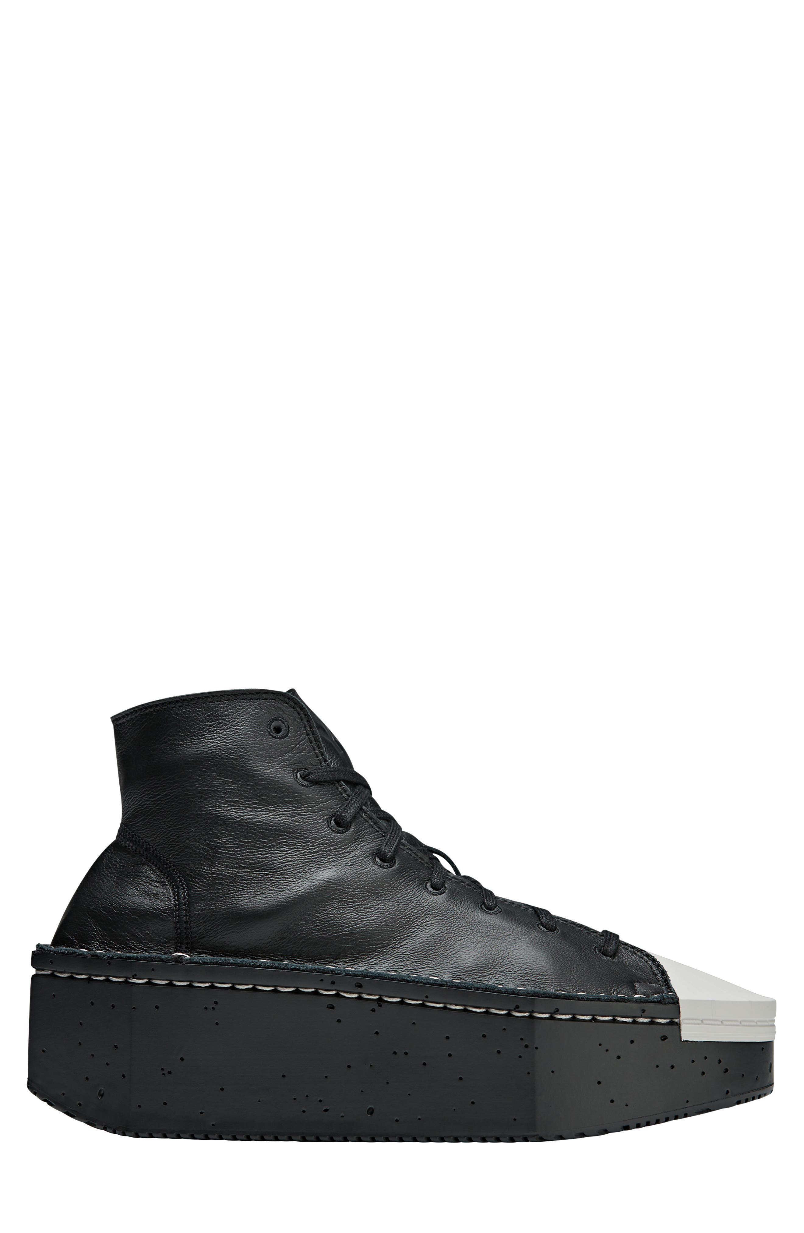 adidas Y-3 Kyasu High Top Sneaker, Alternate, color, Black/ Black/ Chapea