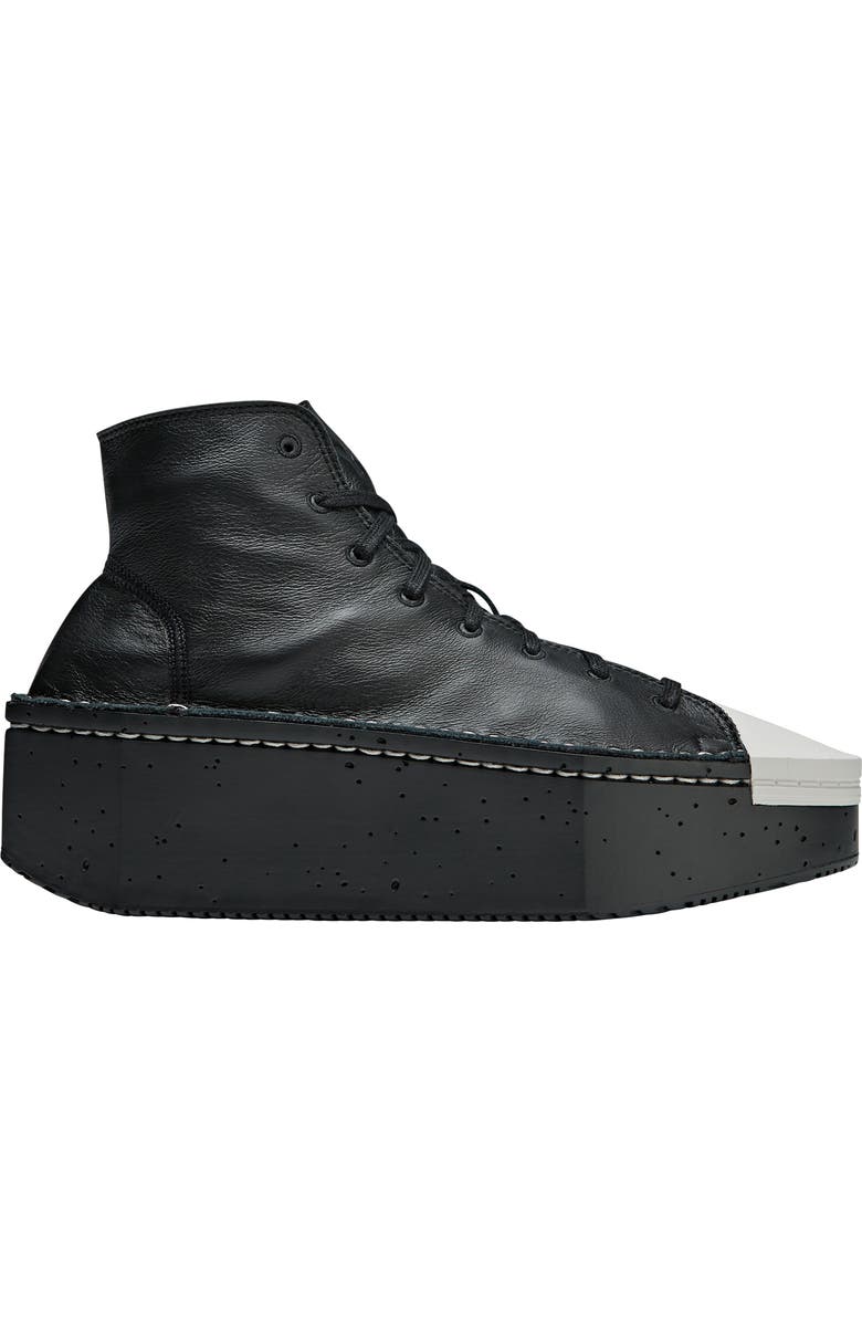 adidas Y-3 Kyasu High Top Sneaker, Alternate, color, Black/ Black/ Chapea