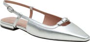 Linea Paolo Cassidy Pointed Toe Slingback Flat