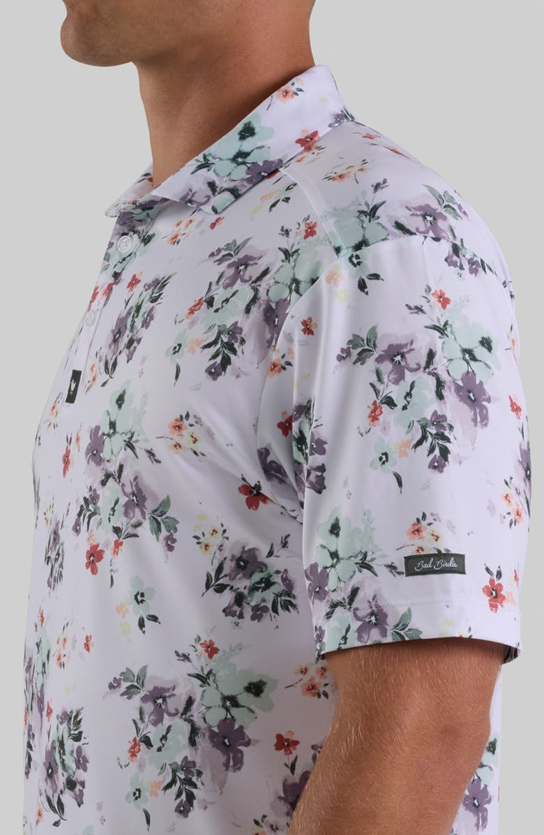 Bad Birdie Core Performance Polo, Alternate, color, Dont Pick The Flowers