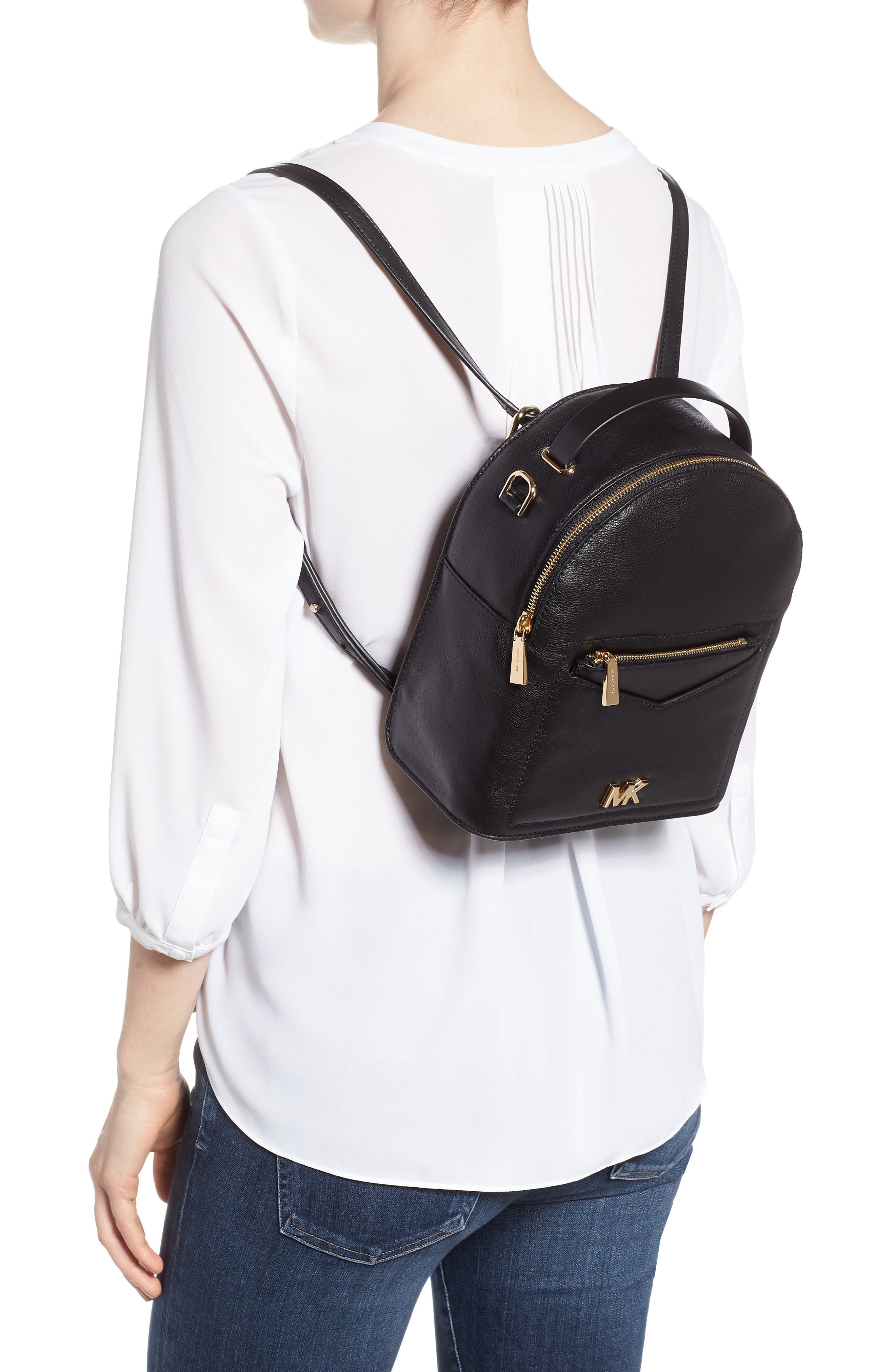 MICHAEL Michael Kors Small Jessa Leather Convertible  display picture 1