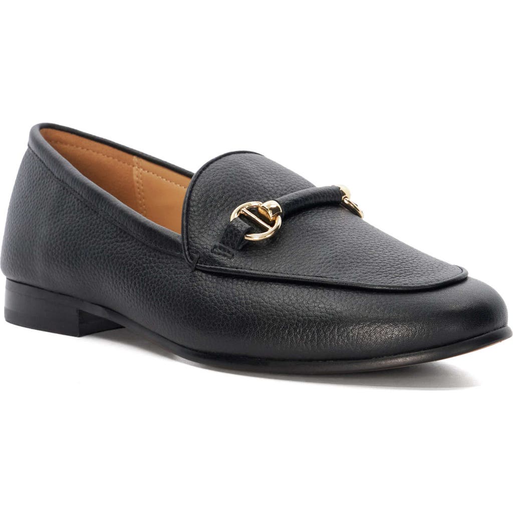 Dune London Grandeur Bit Loafer in Black