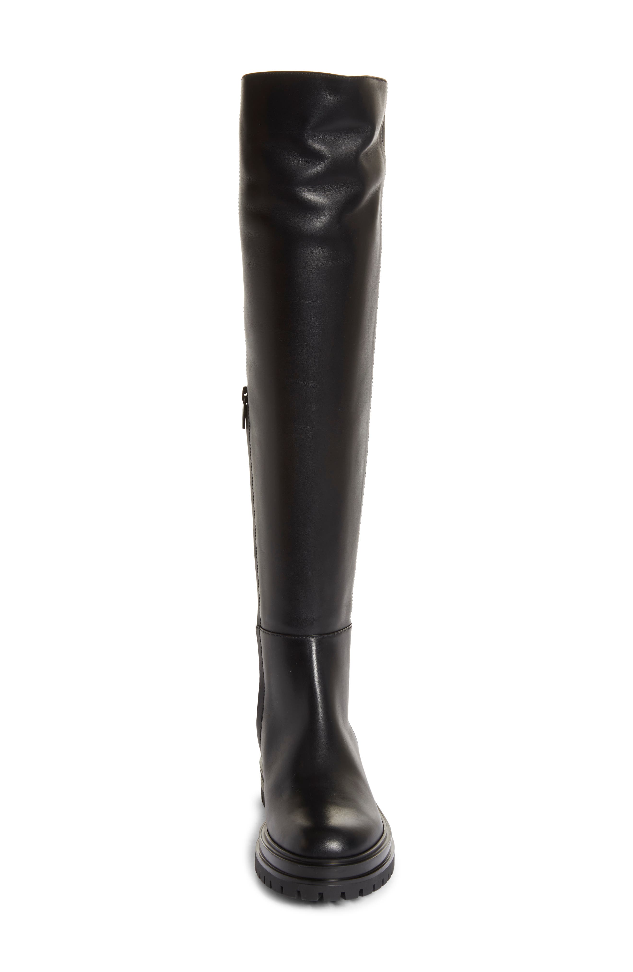 Gianvito Rossi Over the Knee Leather Boot, Alternate, color, 