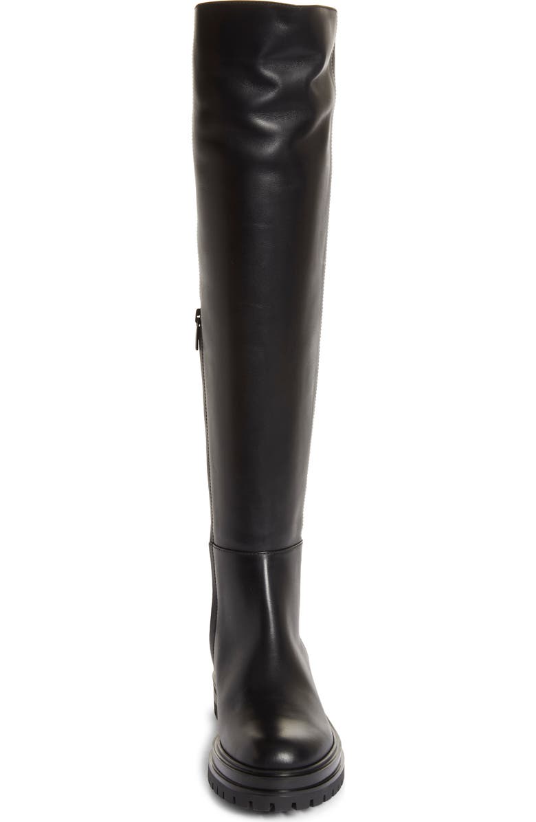 Gianvito Rossi Over the Knee Leather Boot, Alternate, color,