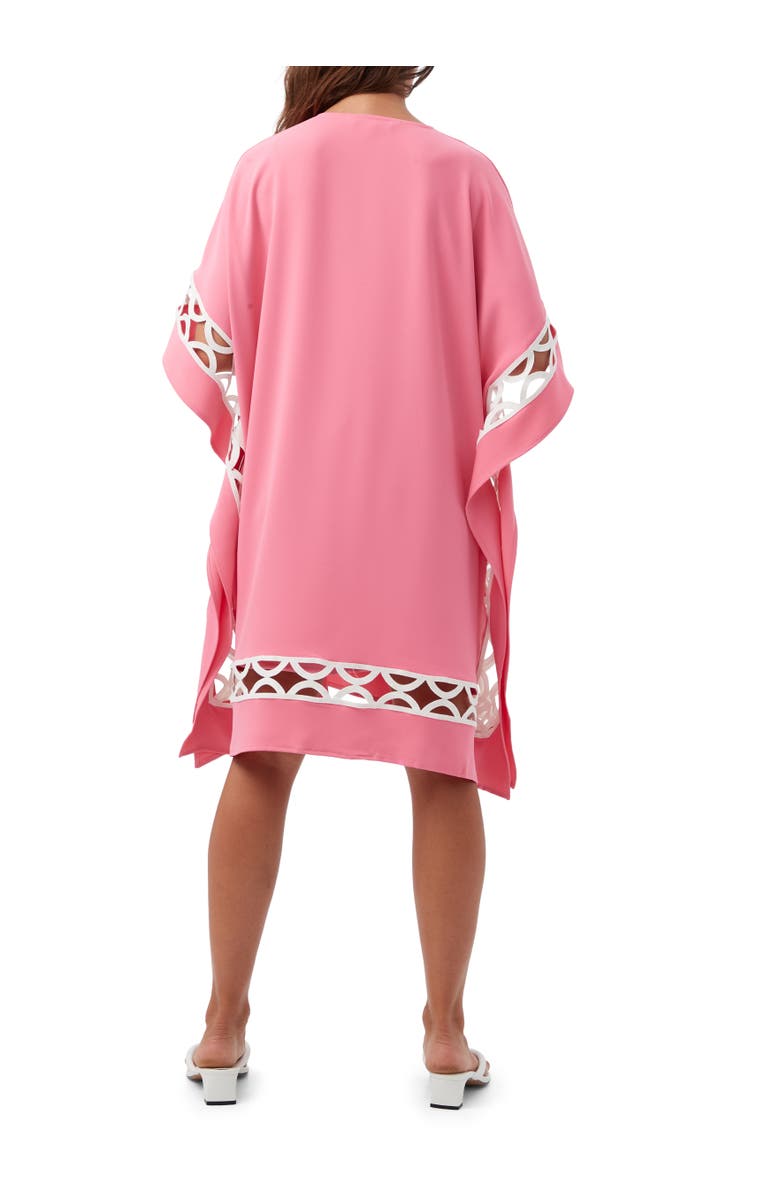 Trina Turk Amoureux Embroidered Trim Caftan Dress, Alternate, color, 