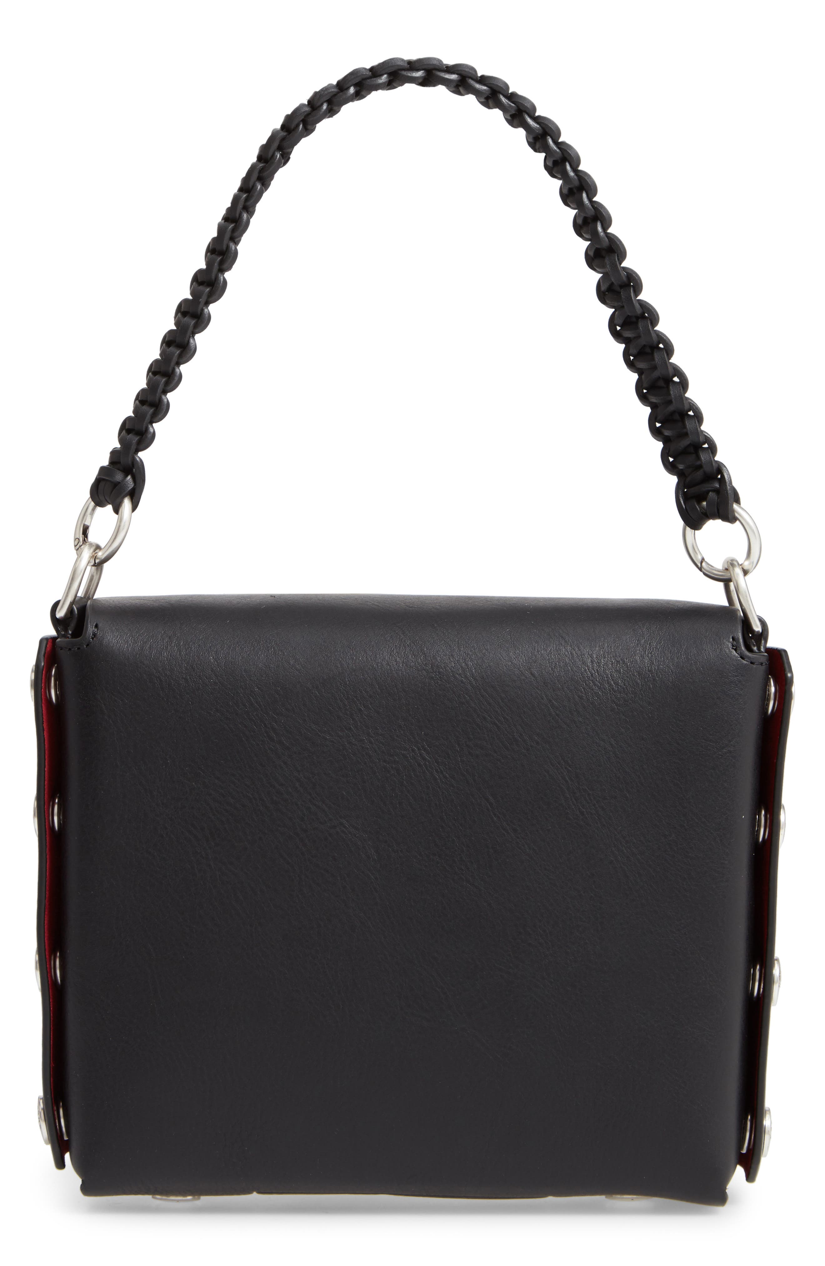 rag & bone Atlas Concept Leather Shoulder Bag, Alternate, color, 