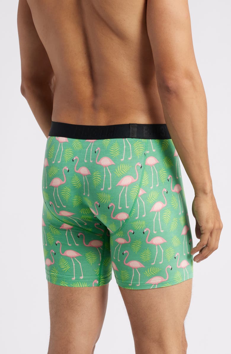 BN3TH Classic Icon Boxer Briefs, Alternate, color, Flamingos-Spruce