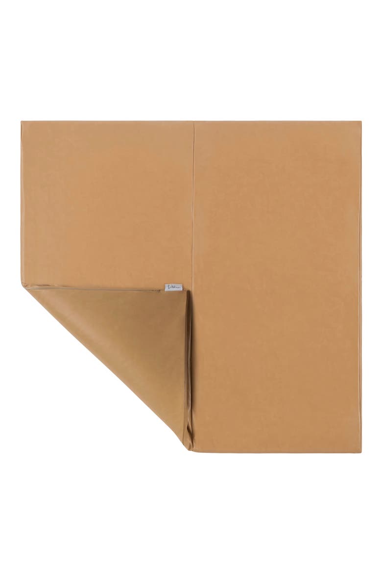 Padded Faux Leather Play Mat, Main, color, BROWN