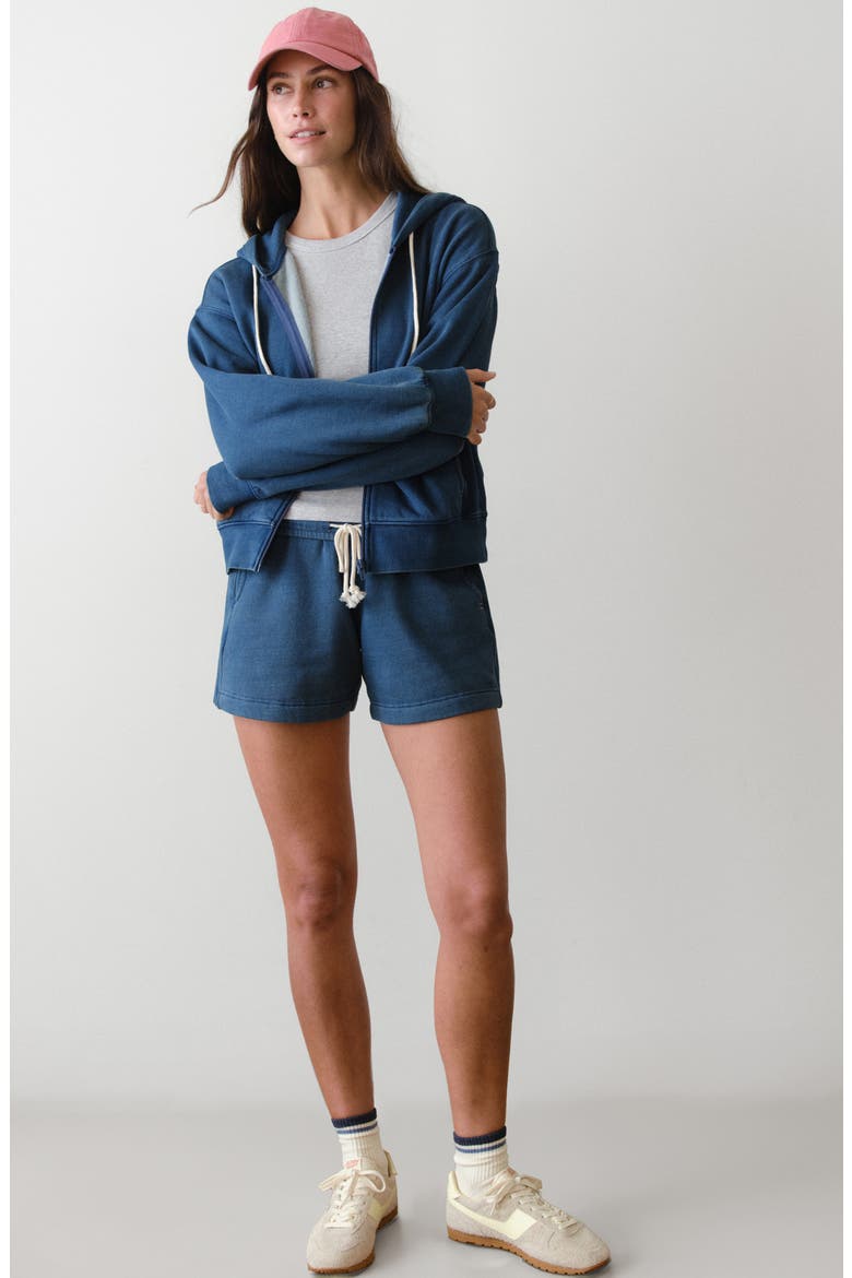 Cloud 9 Fleece Zip Hoodie, Alternate, color, INDIGO