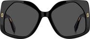 Marc Jacobs 56mm Geometric Square Sunglasses