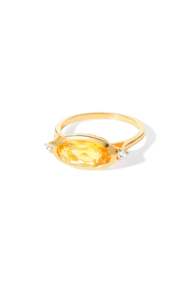 Amethyst Oval Ring, Alternate, color, GOLD
