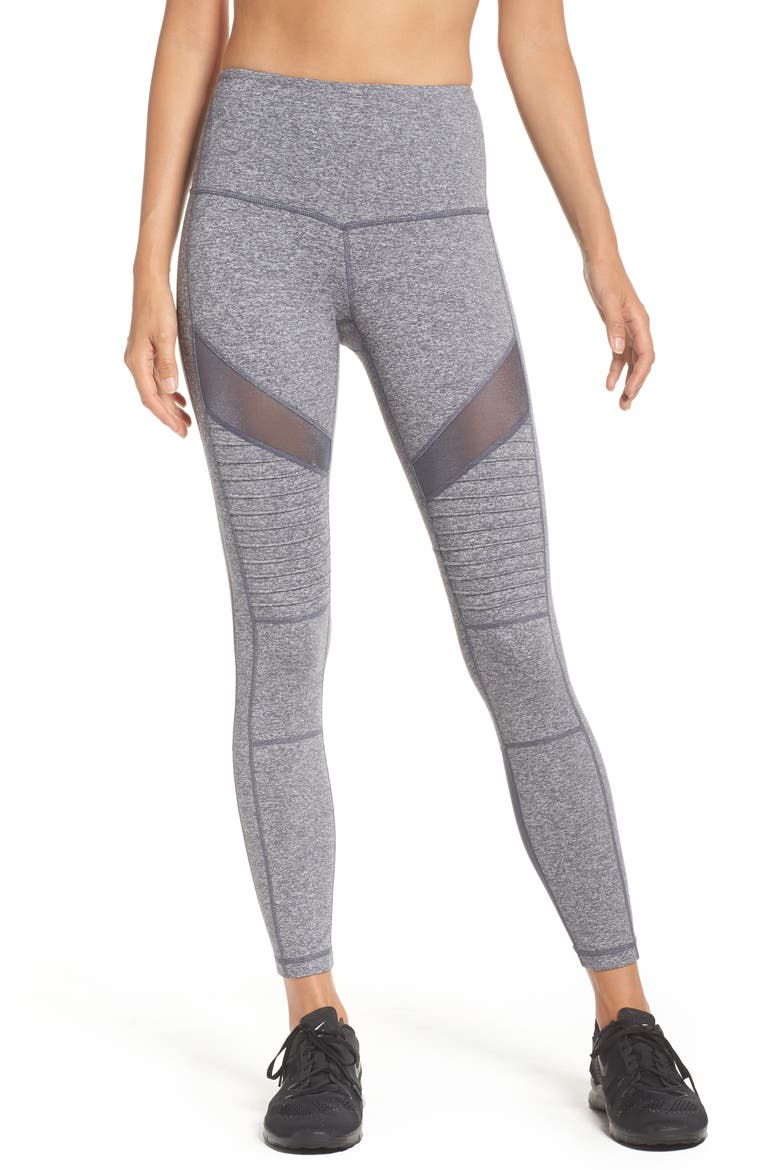 Autumn High Waist Moto Ankle Leggings video