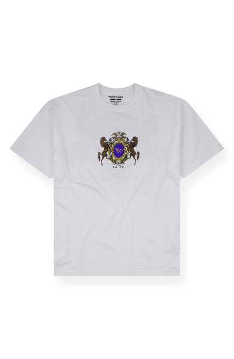 Planes Crest Cotton Graphic T-Shirt