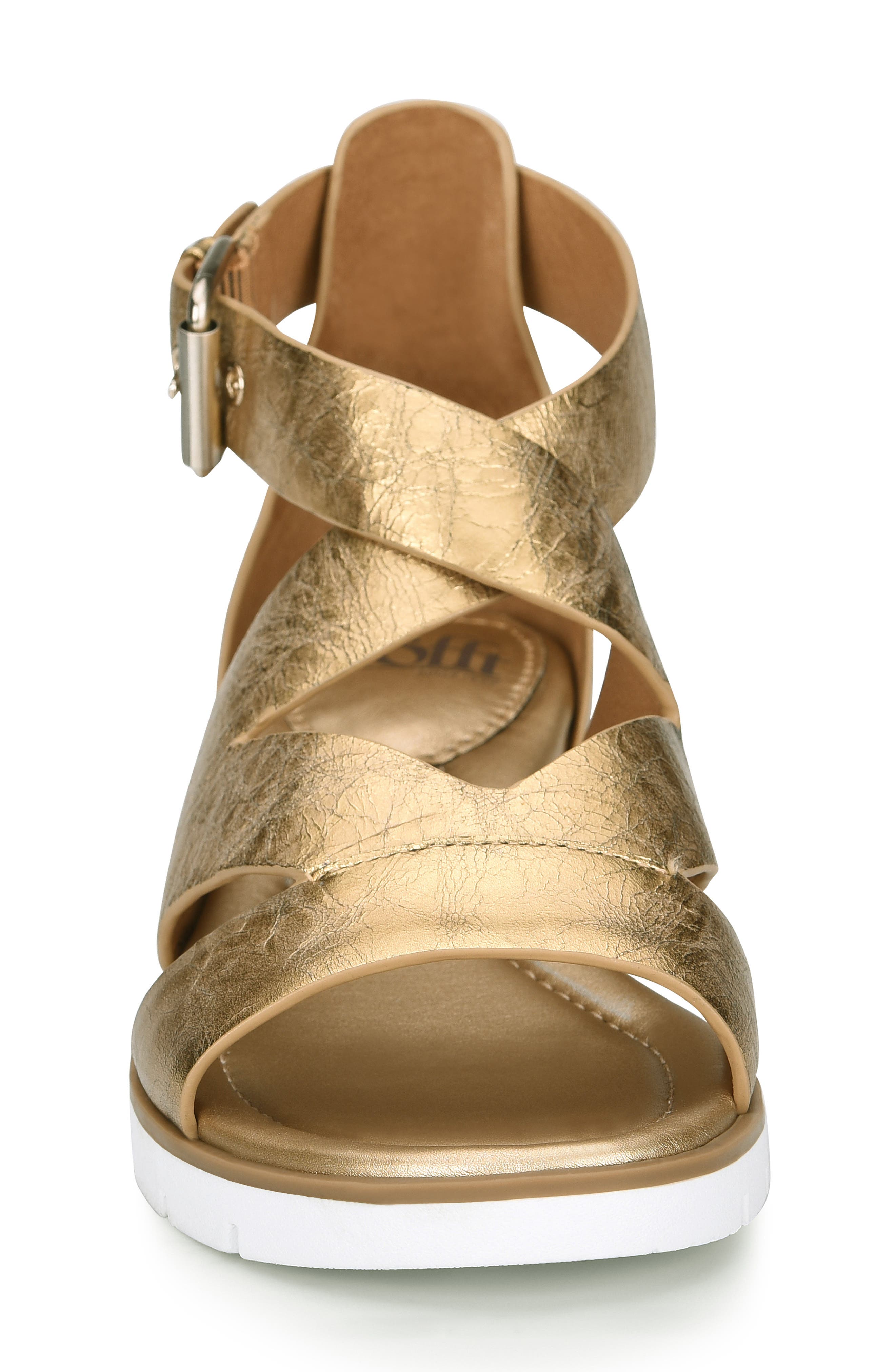 'Mirabelle' Sport Sandal, Alternate, color, OLD GOLD LEATHER