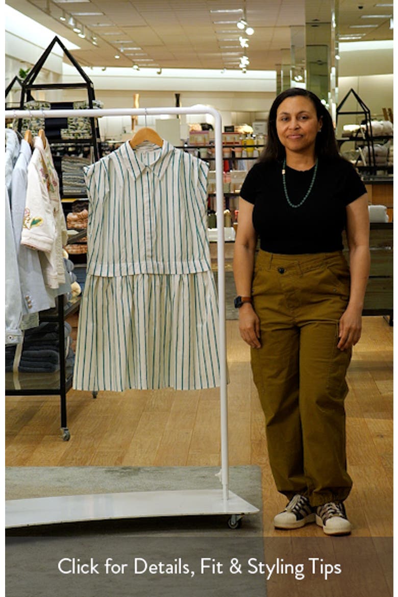 Stripe Sleeveless Dress video