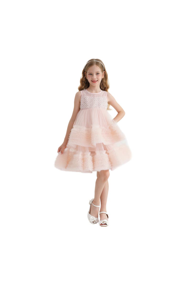 Tulleen Sweetberry Dress, Alternate, color,