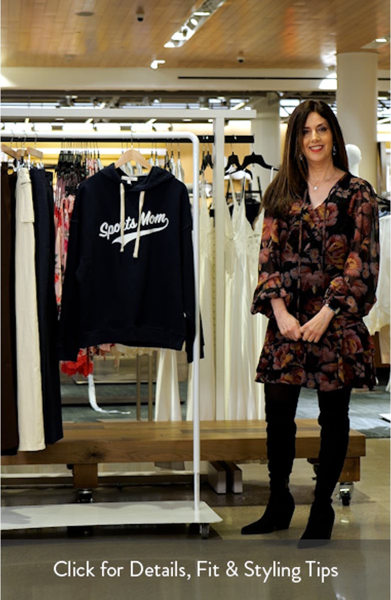 The Sports Mom Cotton Blend Fleece Hoodie, sales video thumbnail