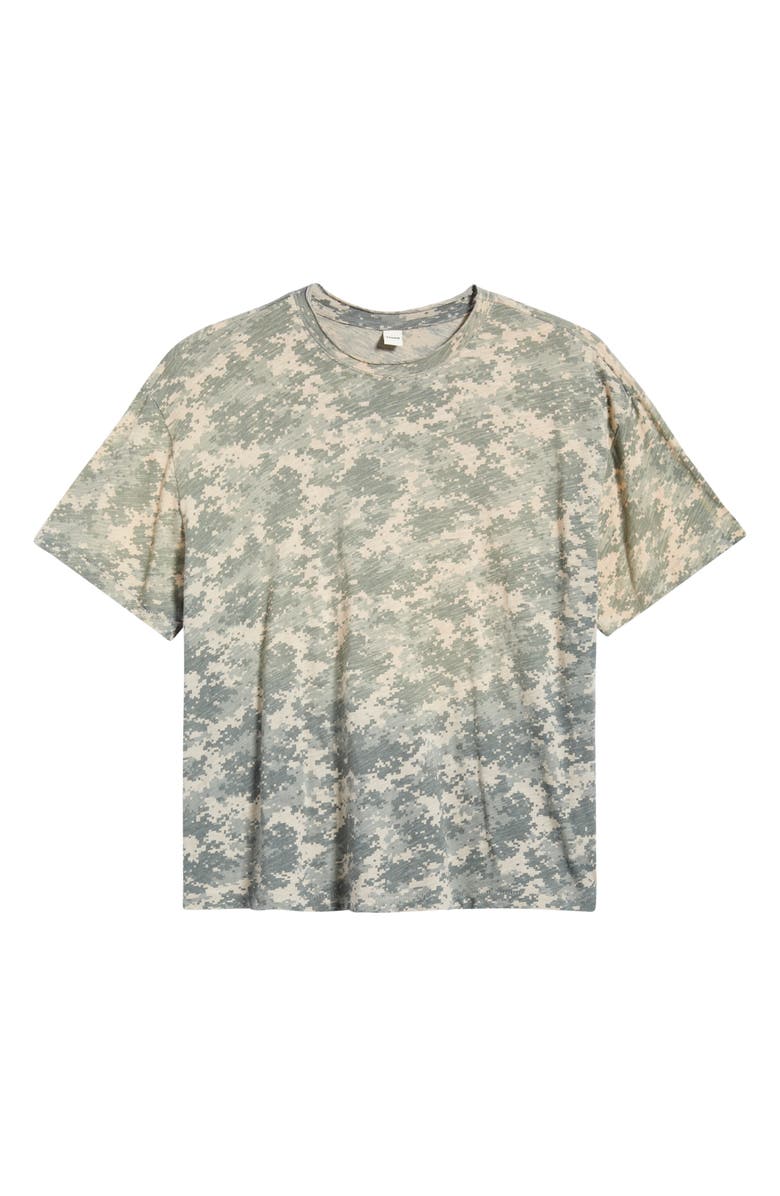 Elwood Slub Print Cotton Crewneck T-Shirt, Alternate, color, Digi Camo