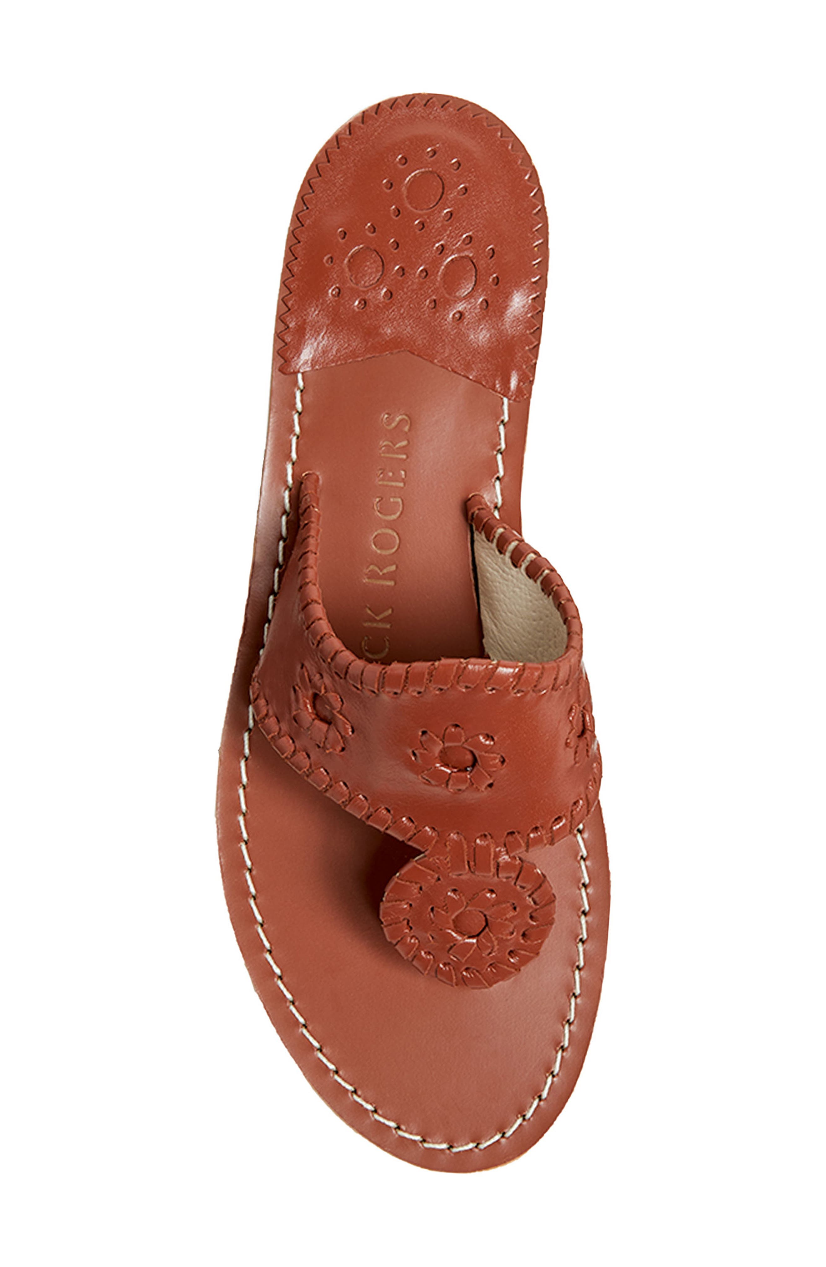 Jack Rogers Jacks Natural Flip Flop, Alternate, color, 