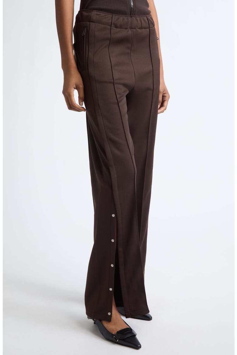 Interlock Tracksuit Pants, Alternate, color, CHOCOLATE 1983