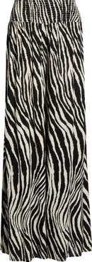 Elan Print Cover-Up Palazzo Pants