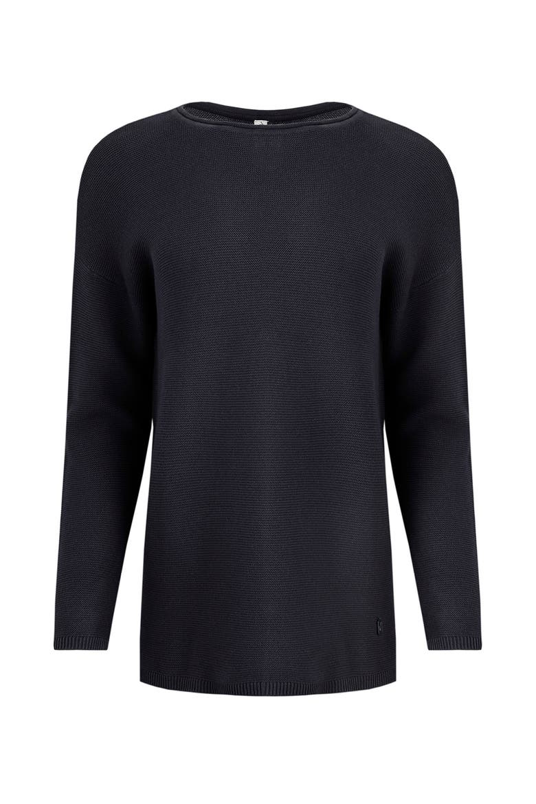 Dalla Knitted Crew Neck Jumper, Alternate, color, Dark Navy