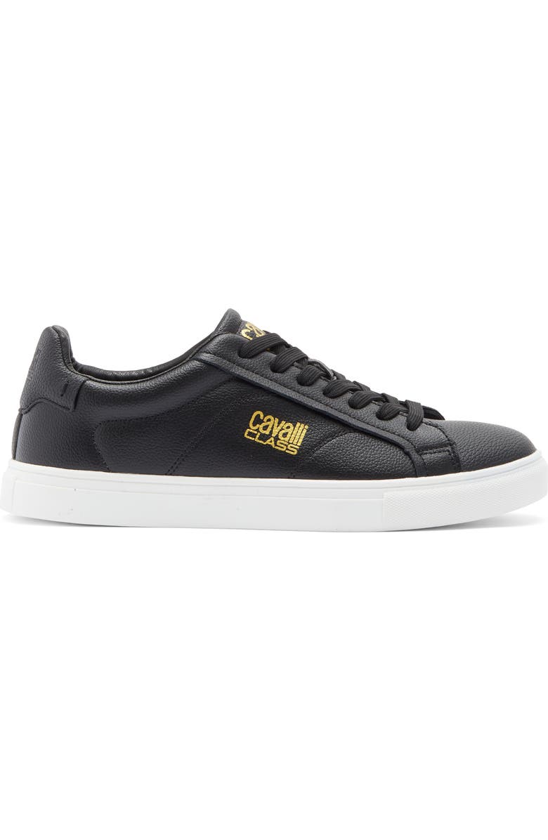 Roberto Cavalli Madrid Sneaker, Alternate, color, Black