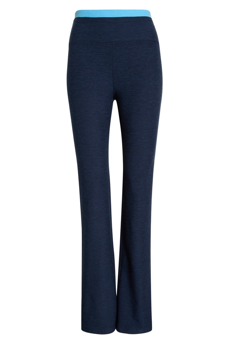 Space Day Layered Bootcut Pants, Alternate, color, NOCTURNAL NAVY